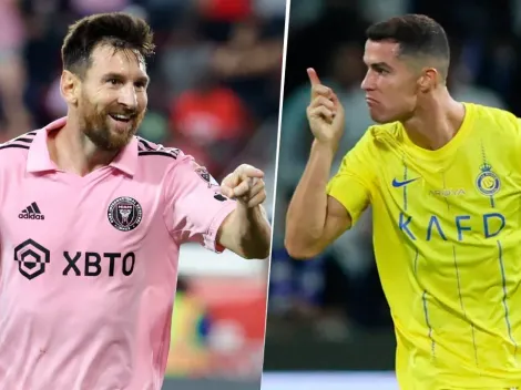 La comparación del 2023 de Messi con el año de CR7