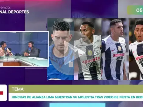 Giancarlo Granda comete blooper en vivo y confiesa su amor por Alianza Lima