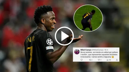 Una bicicleta metió en una nueva polémica a Vinícius.