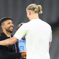 Haaland va por una marca del Kun en el Manchester CIty