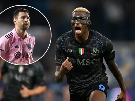 Le dice que no a Arabia Saudita: Osimhen quiere jugar con Messi