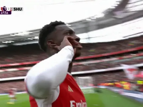 (VIDEO) Nketiah y un golazo para el 1-0 del Arsenal vs. Sheffield United