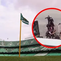 Imágenes sensibles: brutal pelea entre los ultras de Betis y Osasuna