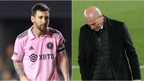 Leo Messi y Zinedine Zidane.