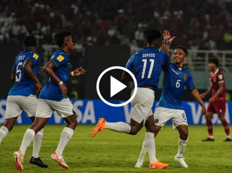 (VIDEO) El golazo de Allen Obando en el mundial Sub-17