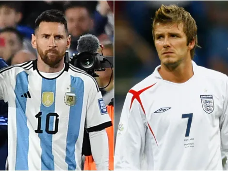 La FIFA presumió el récord de Messi que Beckham no pudo conseguir