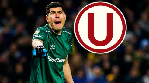 Universitario y Carlos Lampe.