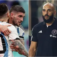 La advertencia que le hicieron a De Paul con el guardaespaldas de Messi