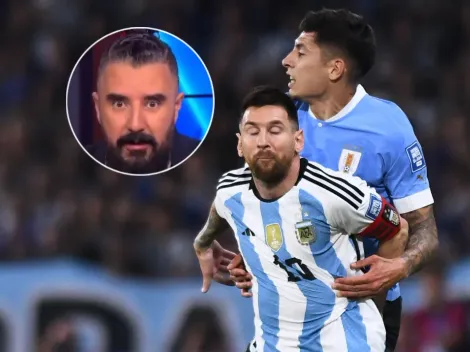 Álvaro Morales le saca en cara a Messi los 4 mundiales de Uruguay