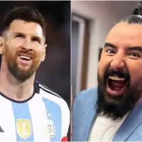 Messi le responde a Álvaro Morales por atacar a Argentina con Uruguay