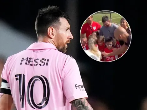 La última del guardaespaldas de Messi: Apartó de la foto a un bebé