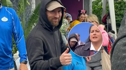 Lionel Messi en Disney.