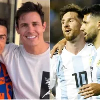 La firme advertencia de Agüero a Edu Aguirre por hablar de Messi