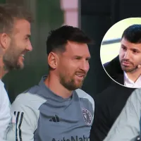 Agüero le responde a Beckham por tener planes para el retiro de Messi