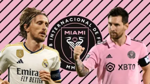 Luka Modric y Lionel Messi.