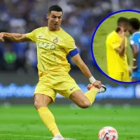 La burla de Cristiano Ronaldo a una figura de Al Hilal: \'No te escucho\'