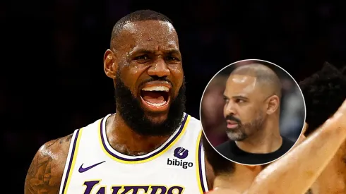 LeBron James e Ime Udoka.
