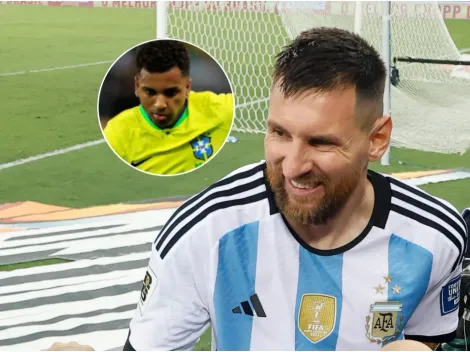 Messi y la solución perfecta para acabar la pelea con Rodrygo