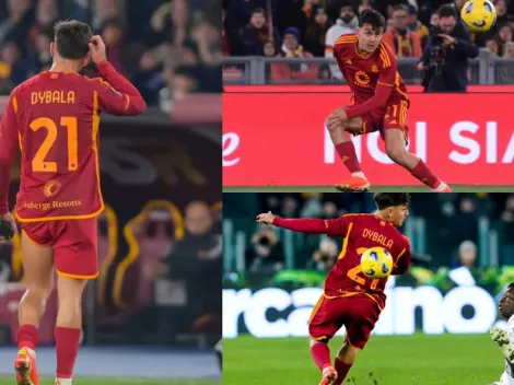 VIDEO: Gran asistencia y lesión de Dybala en Roma