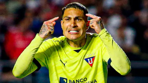 Paolo Guerrero y Liga de Quito.