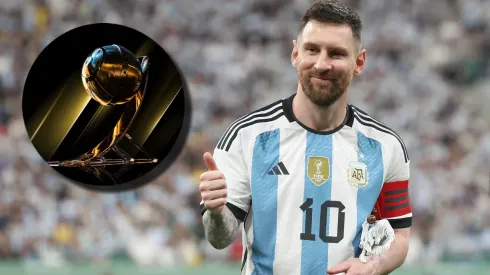 Lionel Messi y los Dubái Soccer Awards.
