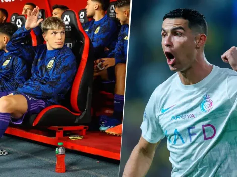 Paredes contó la reacción de Garnacho ante los comentarios sobre CR7