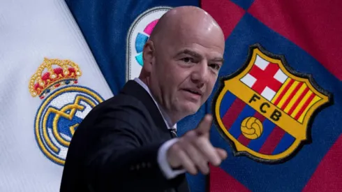 Gianni Infantino, Barcelona y Real Madrid.