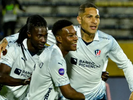 Paolo Guerrero le deja un mensaje a Racing en los festejos de Liga de Quito