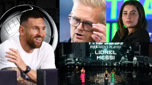 Las reacciones del entorno de Erling Haaland al triunfo de Lionel Messi en The Best.