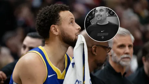 Stephen Curry y Dejan Milojević.