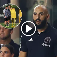 Video: El guardaespaldas de Messi vio que Luis Suárez se le acercó a Leo y entró en acción