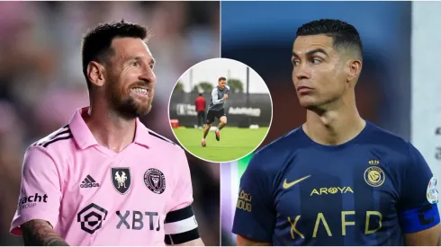 Leo Messi, Julian Gressel y Cristiano Ronaldo.