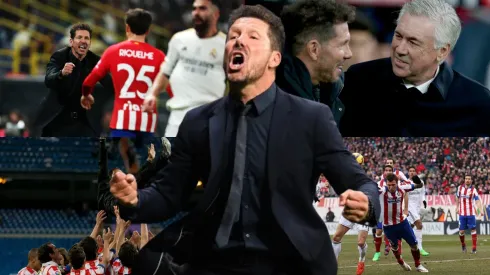 Diego Simeone y sus increíbles números ante Real Madrid.