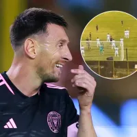 Así reaccionó Messi ante la jugada que inventó El Salvador para que no haga gol de tiro libre