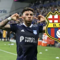 Hinchas de Emelec le recuerdan a Barcelona SC las celebraciones de Joao Rojas