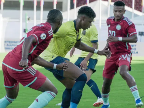 Ecuador se paseó a Colombia y la goleó en el Preolímpico
