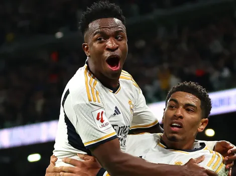 La reacción de Vinícius a la polémica por su gol vs. Almería