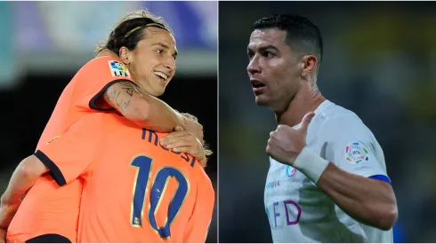 Zlatan Ibrahimovic, Lionel Messi y Cristiano Ronaldo.