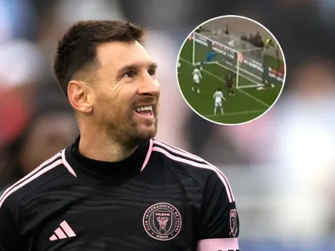 Video: Así le sacaron a Messi el que iba a ser su primer gol olímpico