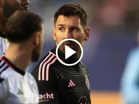 Video: Lionel Messi se iba a pelear con un rival rumbo al vestuario