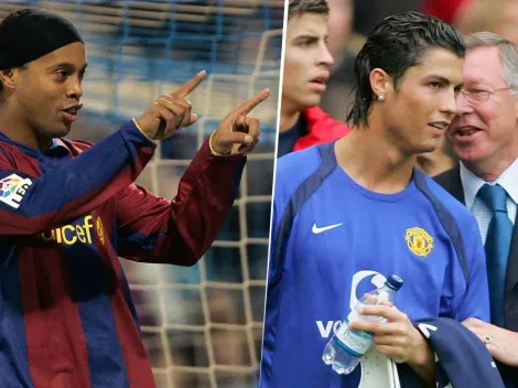 Ferdinand contó que Ferguson prefirió a Ronaldinho sobre CR7