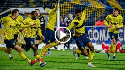 El ecuatoriano marcó este gol con el Royale Unión Saint-Gilloise