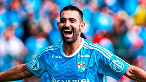 Sporting Cristal y Martín Cauteruccio.