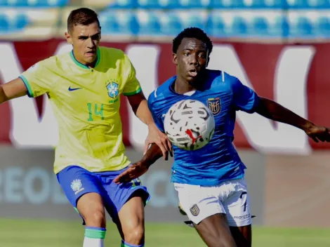 Ecuador no pudo con Brasil y suma su primera derrota en el Preolímpico