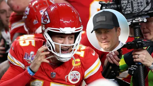 Patrick Mahomes and Tom Brady.