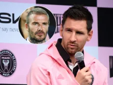 Revelaron lo que Beckham le diría a Messi si le pide jugar los Juegos Olímpicos