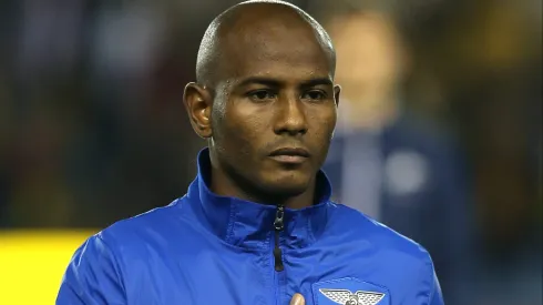 LONDON, ENGLAND - MARCH 05: Oscar Bagui of Ecuador during the International Friendly match between Australia and Ecuador at The Den on March 05, 2014 in London, England. (Photo by Charlie Crowhurst/Getty Images)