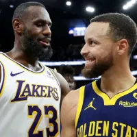 ¿Se va de Lakers? Lo que LeBron James le respondió a los Warriors por querer firmarlo para Curry