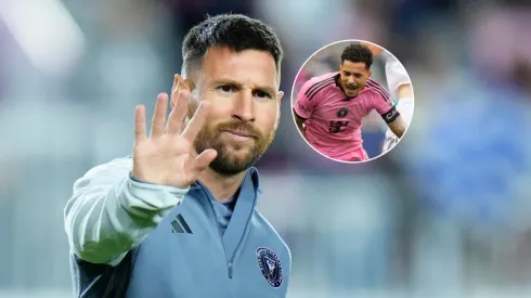 Lionel Messi y su excompañero de Inter Miami.