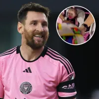 Así reaccionó el que sería el papá de la bebé que fue golpeada por un tiro libre de Messi